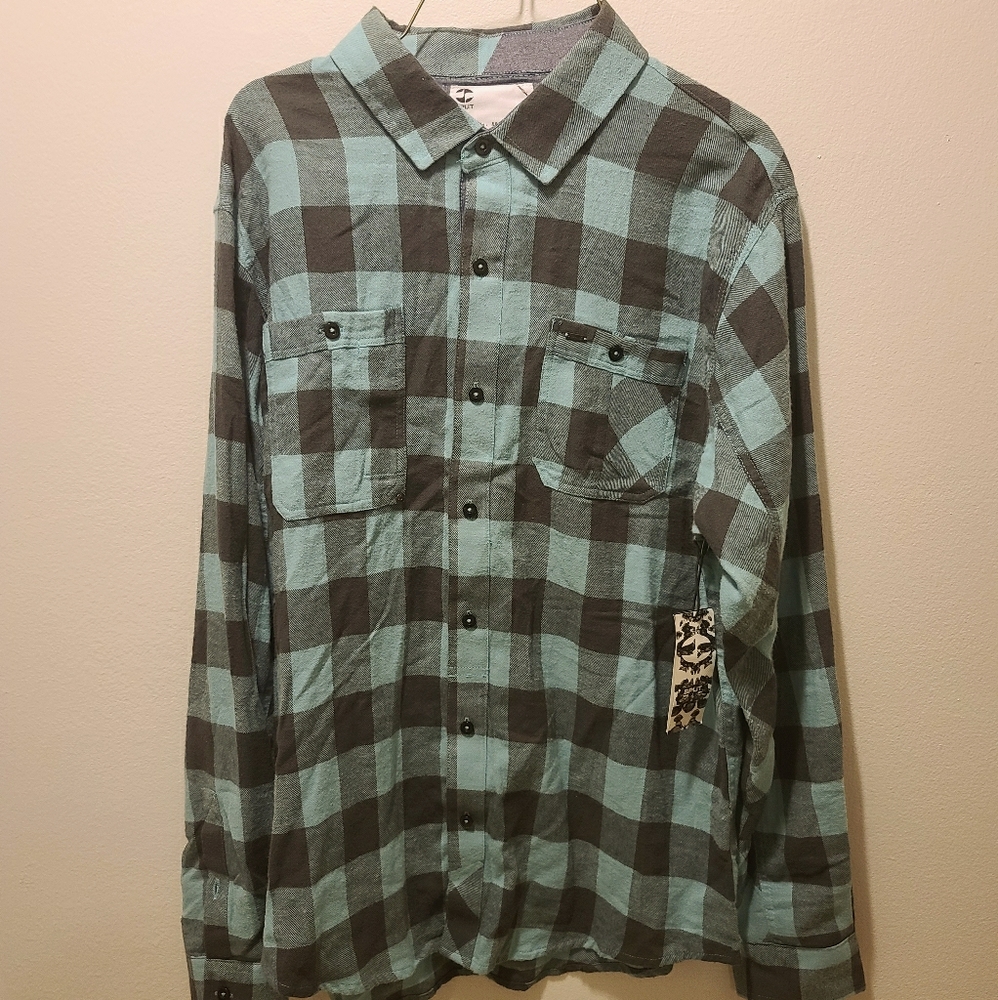 Mens button up flannel